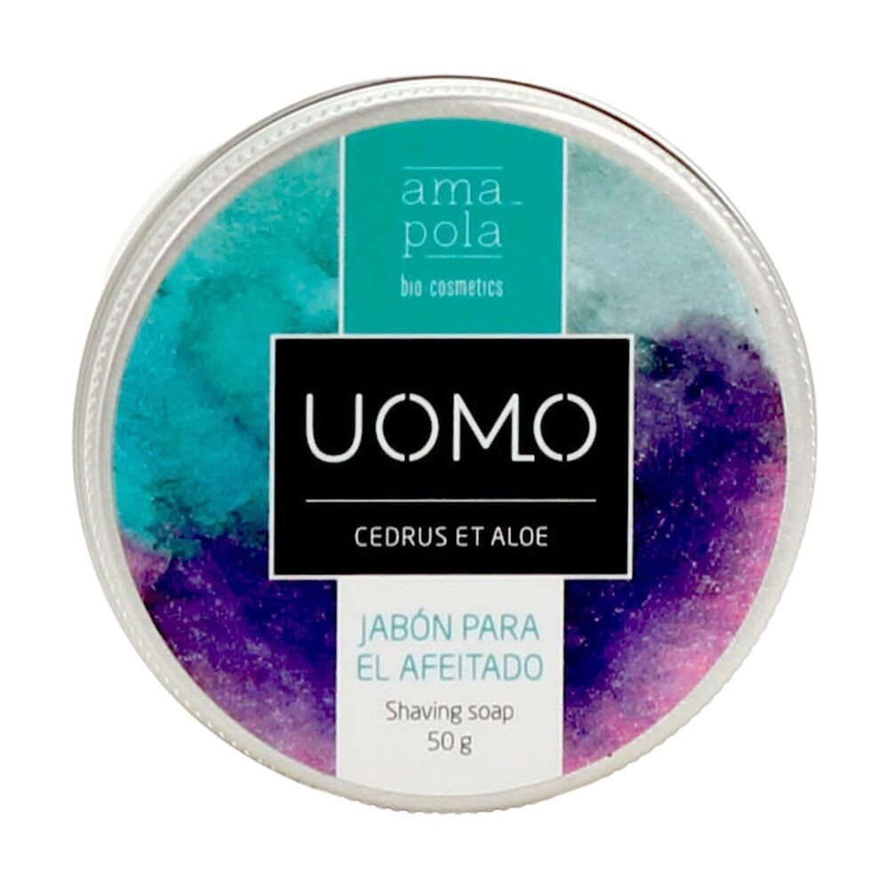 

Пена для бритья Uomo jabón para el afeitado Amapola, 50 мг