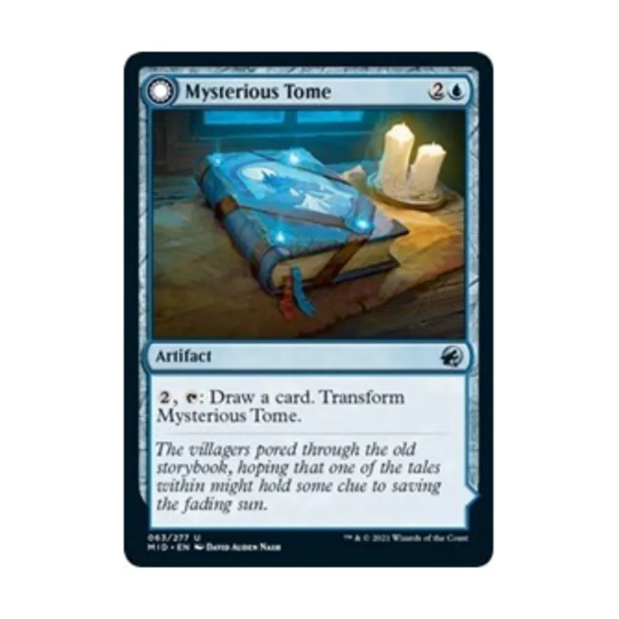 

CCG Таинственный фолиант (U), MTG - Innistrad - Midnight Hunt