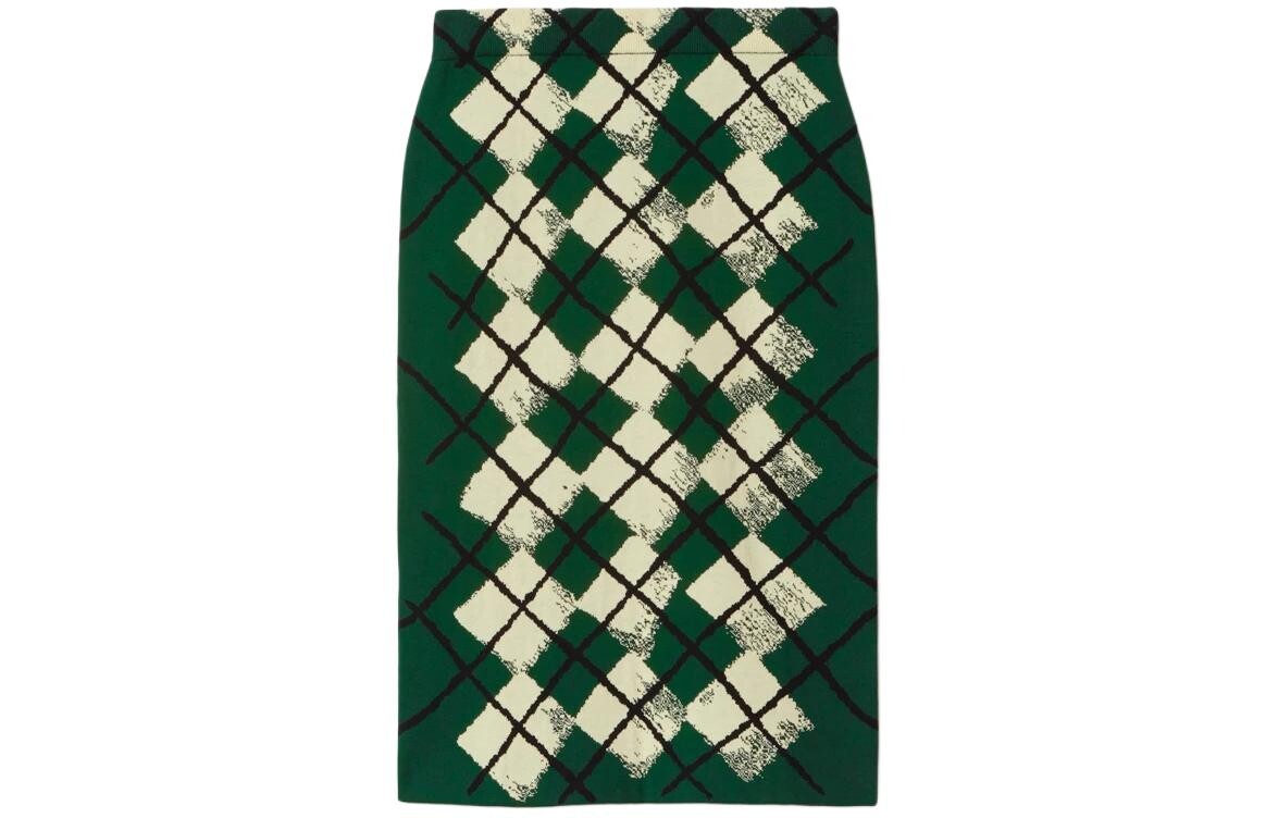 

Платье вязаное женское Burberry, зеленый