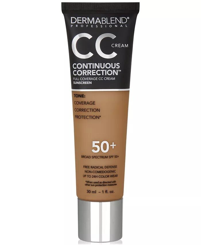 

СС-крем непрерывной коррекции SPF 50+ Dermablend, цвет 60N