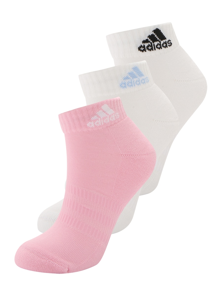 

Спортивные носки ADIDAS PERFORMANCE Cushioned Sportswear Ankle 3 Pairs, розовый/белый