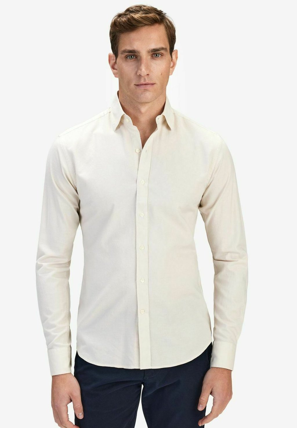 

Рубашка TWILL SOLID BUTTON UP John Henric, песочный