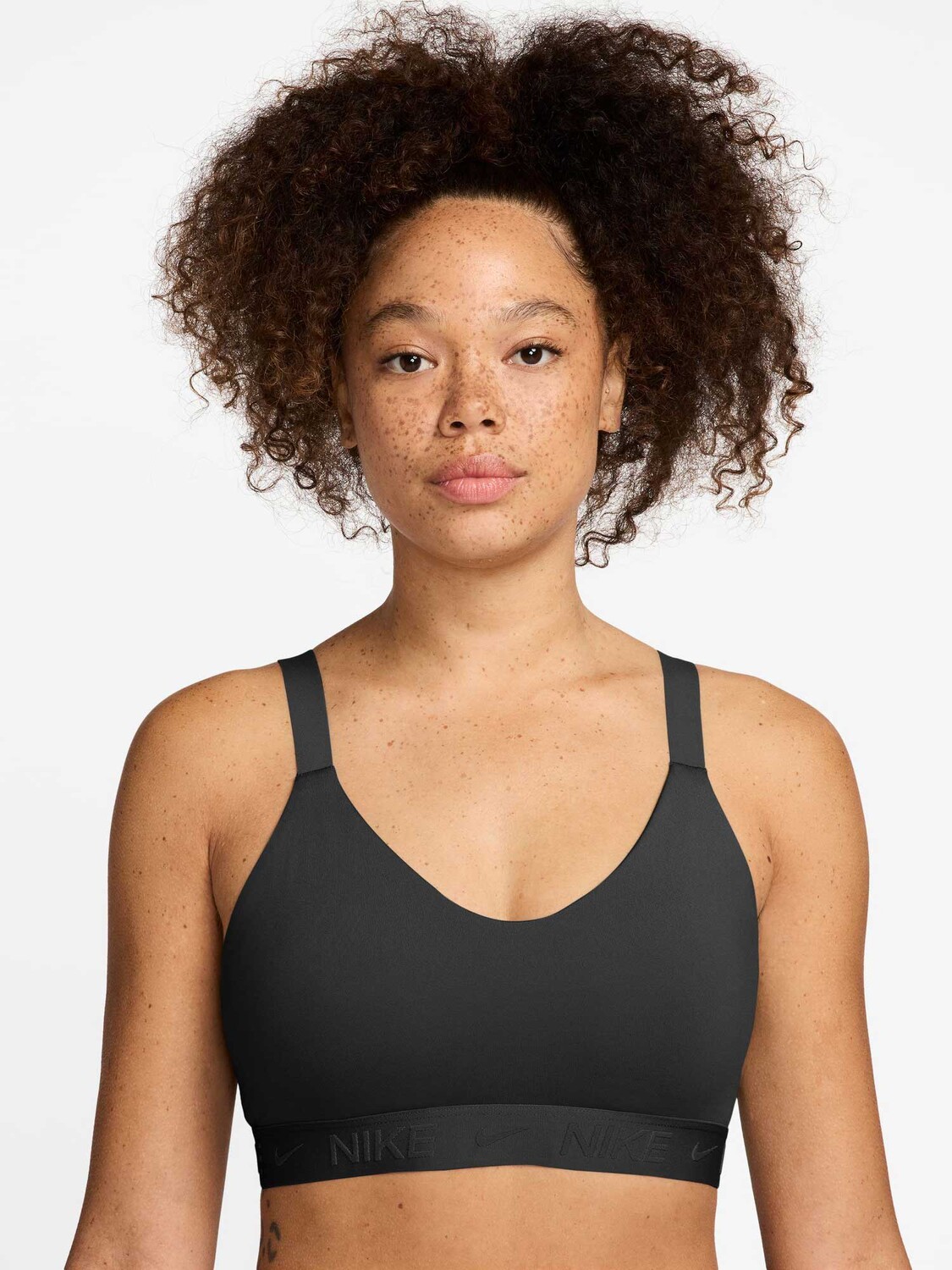 

Спортивный бюстгальтер Nike W NK DF INDY MED SPT BRA, черный