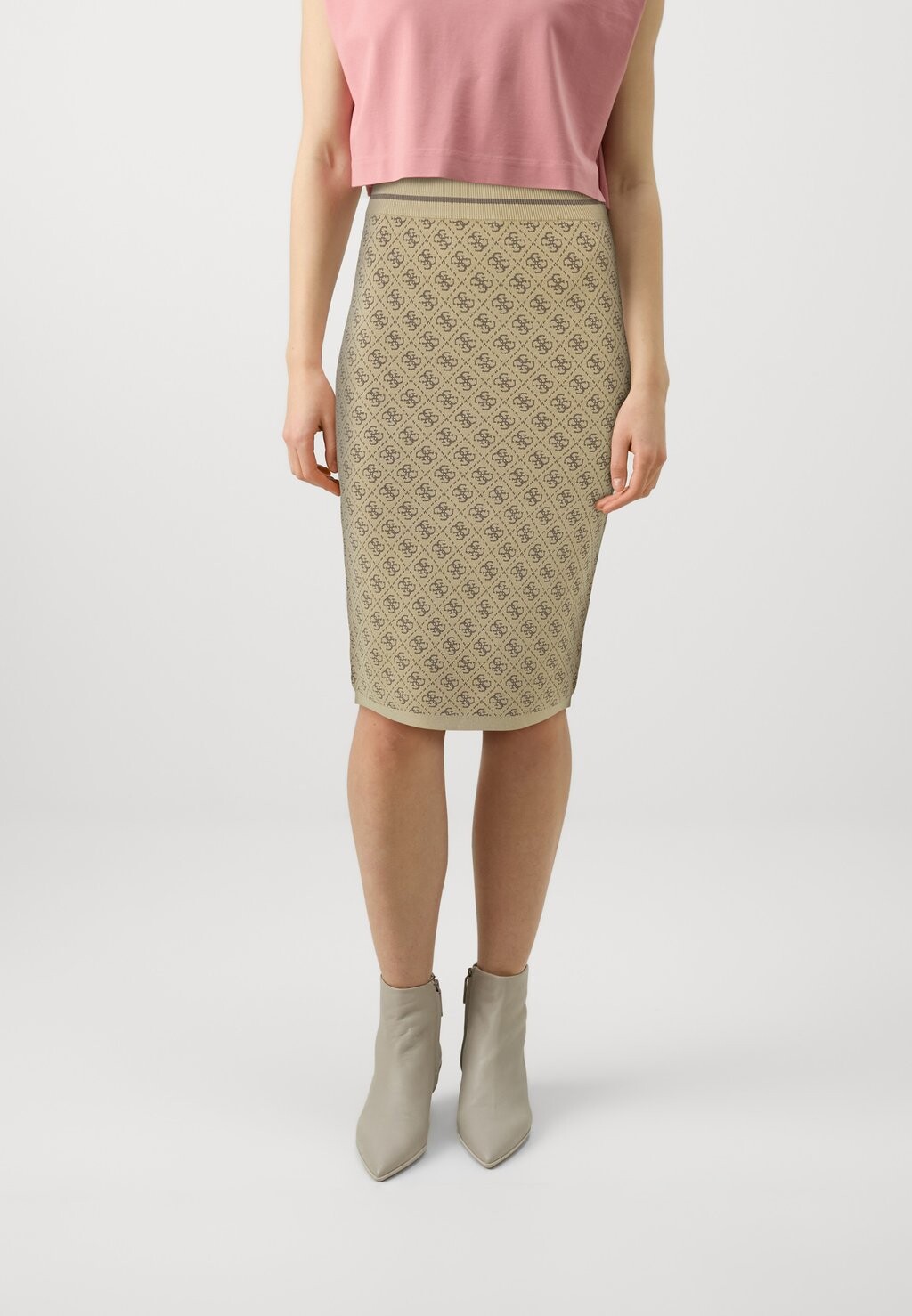 

Юбка-карандаш LISE SKIRT Guess, коричневый