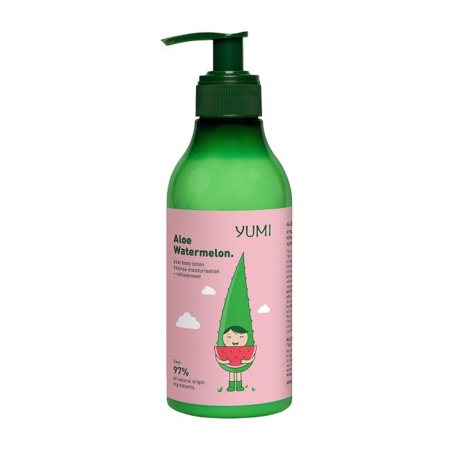 

Лосьон для тела с алоэ и арбузом Yumi, 300 мл