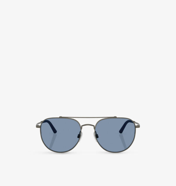 

Солнцезащитные очки в металлической оправе пилота Ov1346S r-10 Oliver Peoples, серый