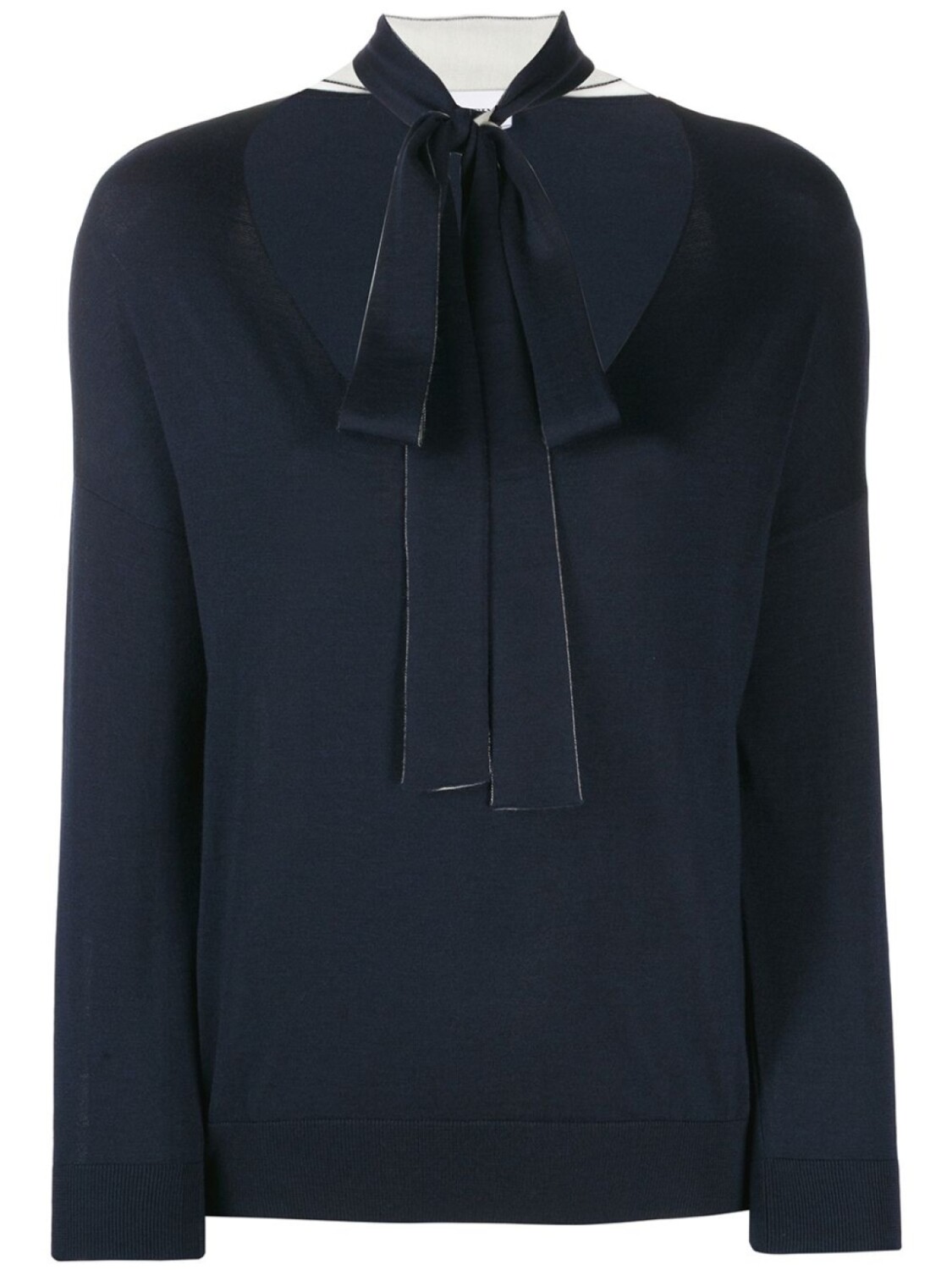 

RED Valentino джемпер с бантом, синий