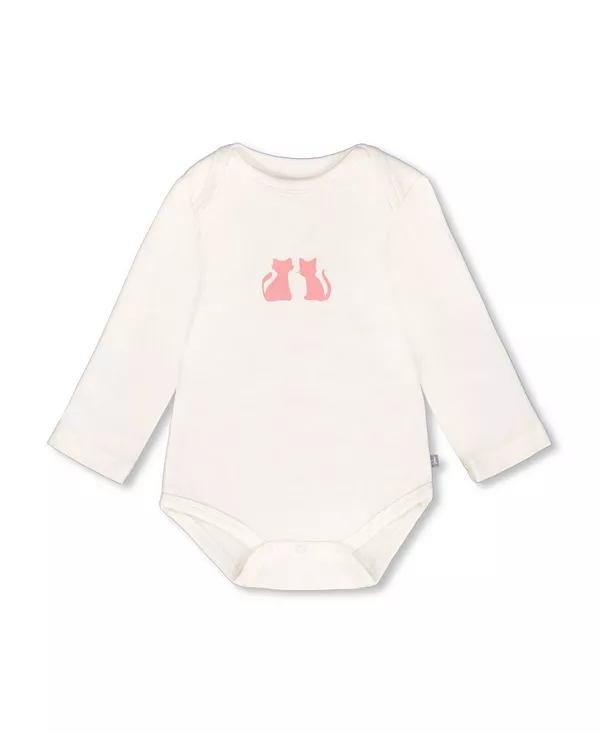 

Детский комбинезон с длинными рукавами из органического хлопка. Deux Par Deux, белый