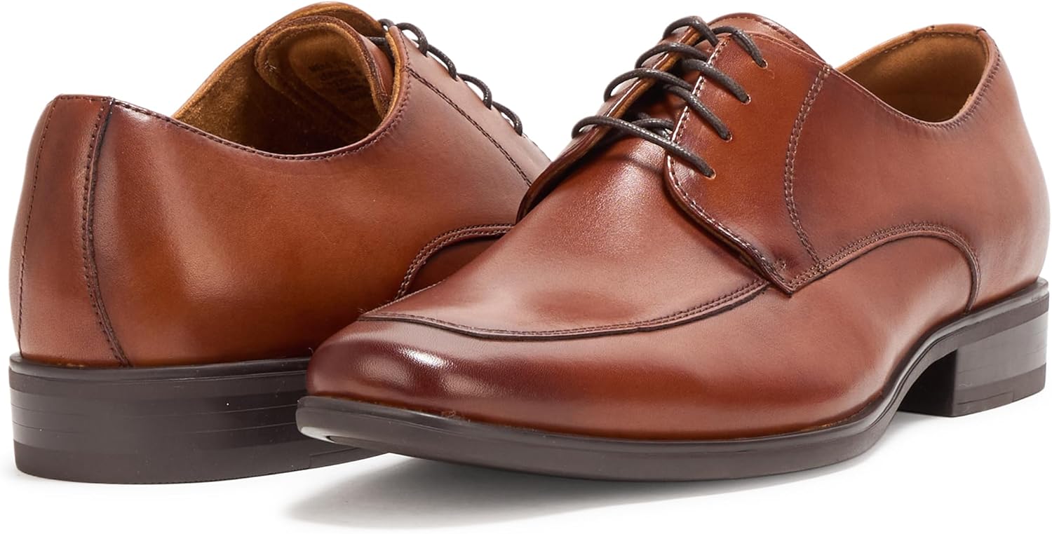 Мужские оксфорды Florsheim Jackson с мыском-мок, Cognac — фото 3