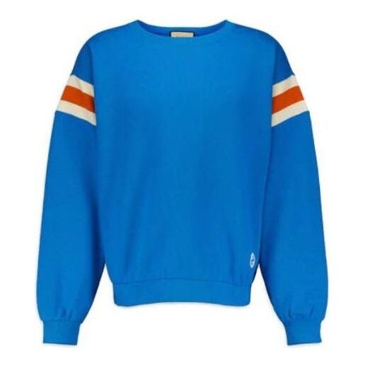 

Свитер sweatshirt with stripe detail 'blue' Gucci, синий