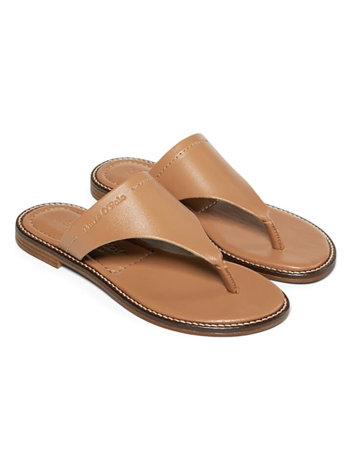 

Шлепанцы Marc O'Polo Shoes Leder, светло-коричневый