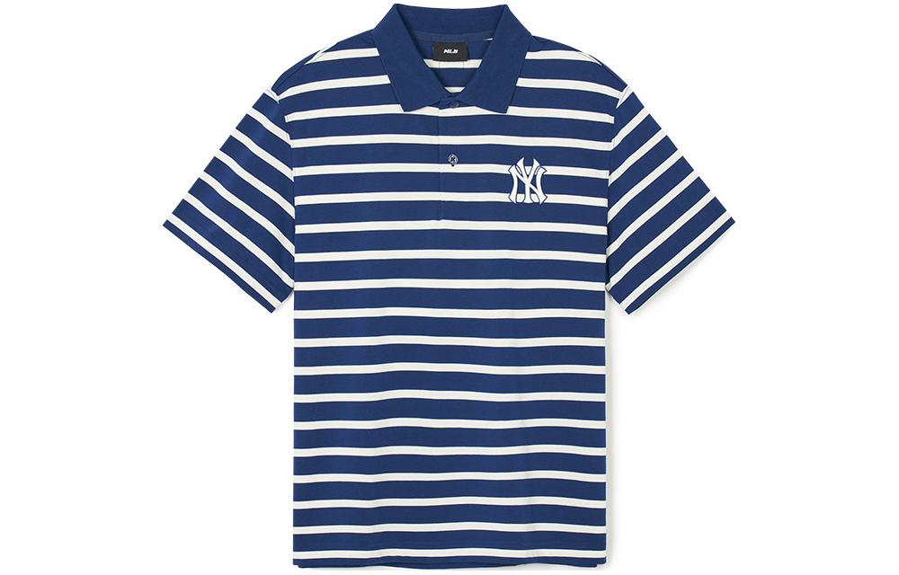 

Футболка поло унисекс светло-синий MLB