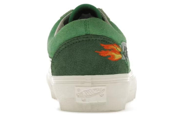 Кроссовки vault old skool x kar l'art de l'automobile 'exhaust pack - green' Vans, зеленый — фото 4