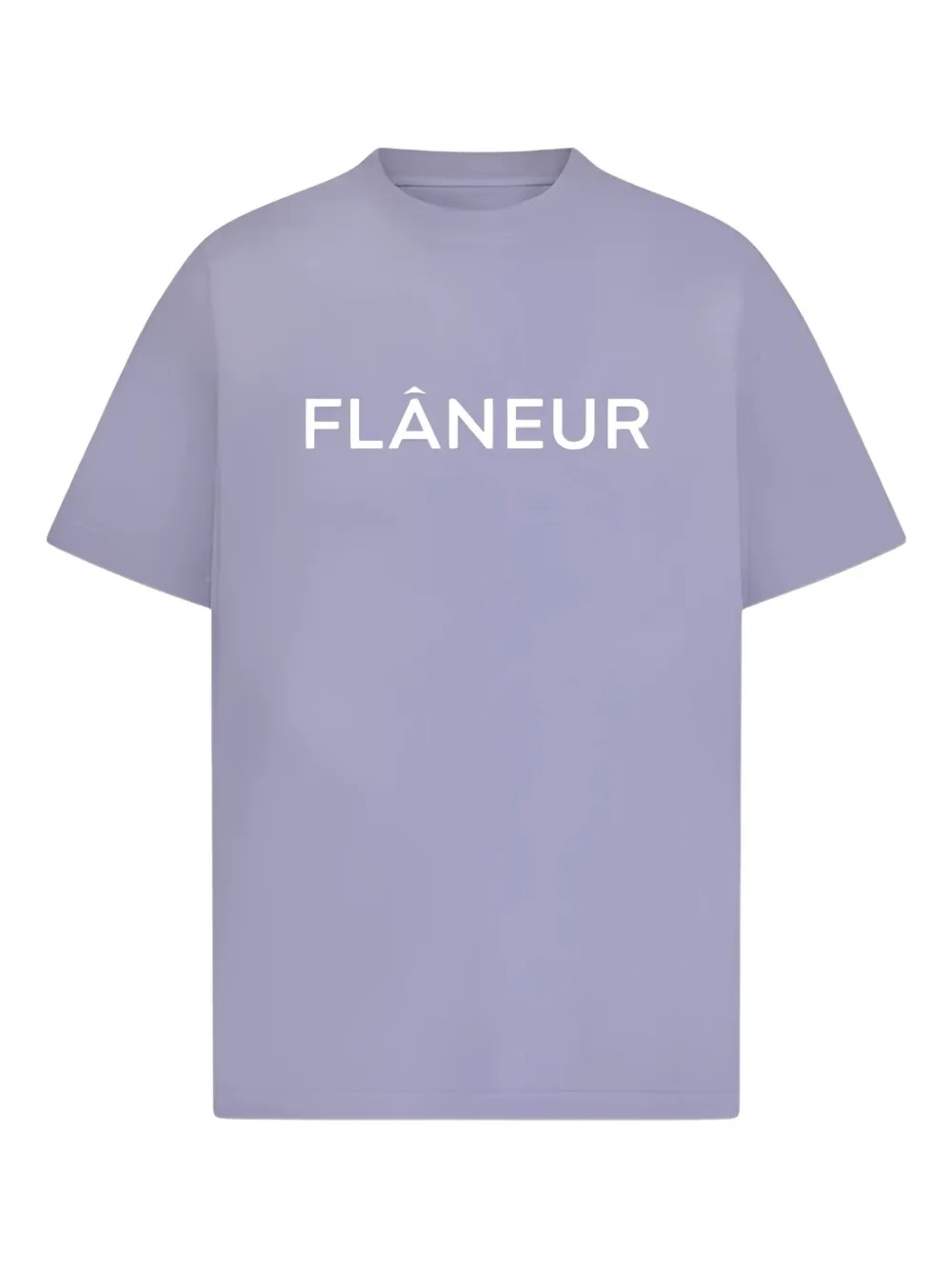 

Футболка с логотипом FLÂNEUR, фиолетовый