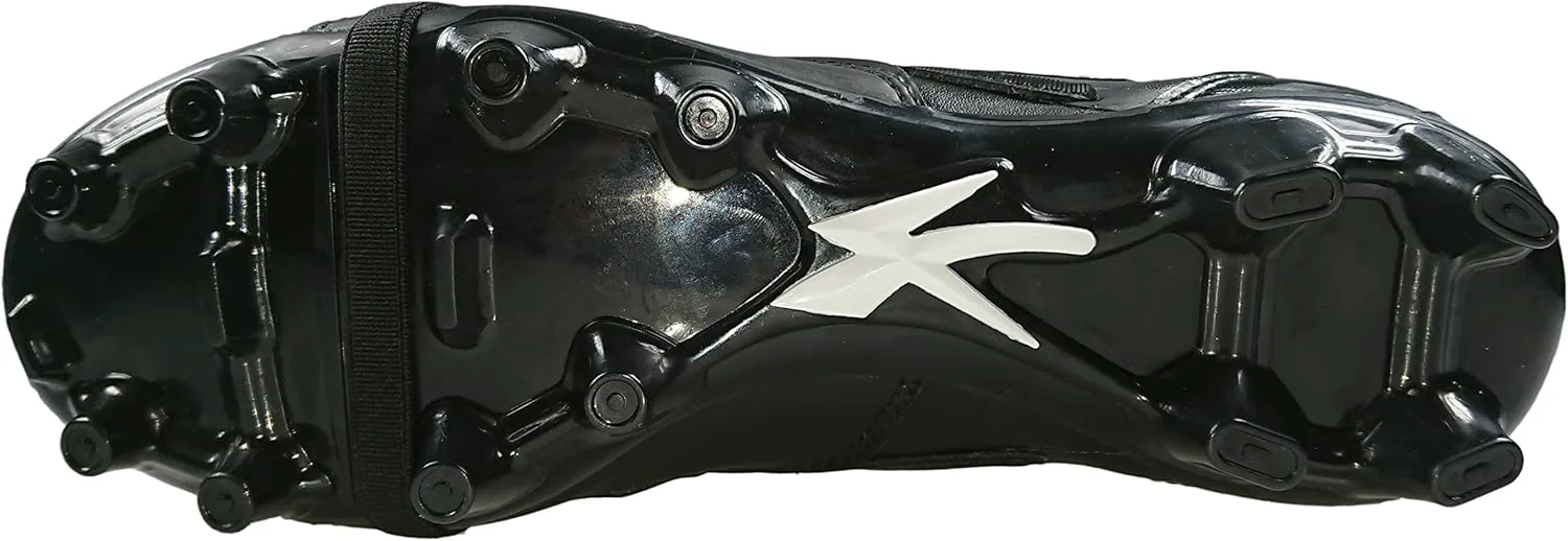 Футбольные бутсы Concord Style S160XG из натуральной кожи, черные, для твердого покрытия Generic — фото 2