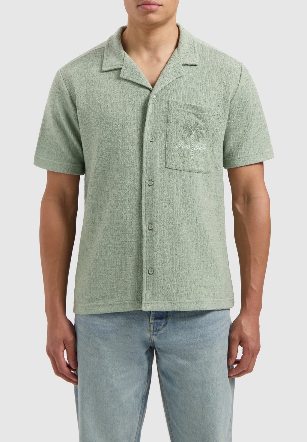 

Рубашка REGULAR FIT SHORT SLEEVE Pure Path, зеленый