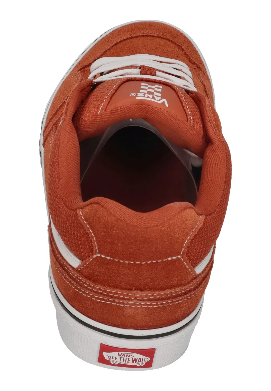 Кроссовки низкие, замша и сетка, Vans, оранжевый — фото 3