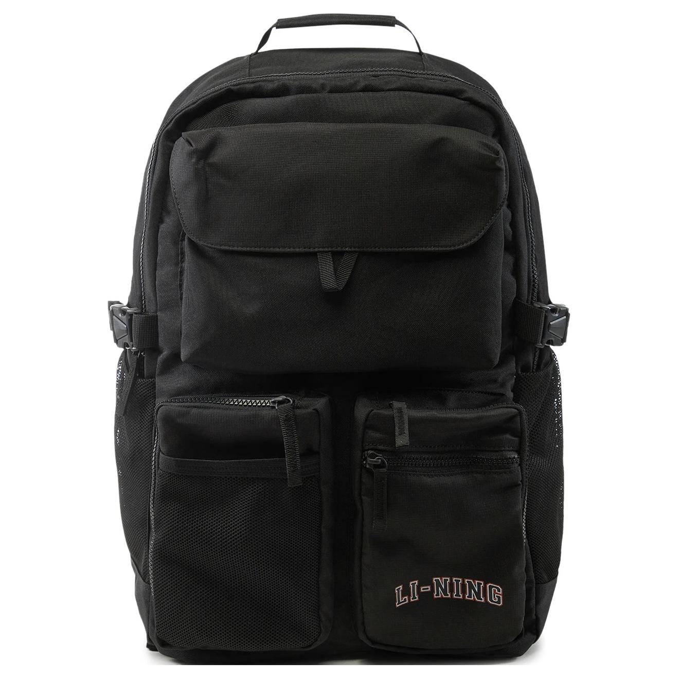 

LINING Полиэстеровый рюкзак унисекс черный, Black