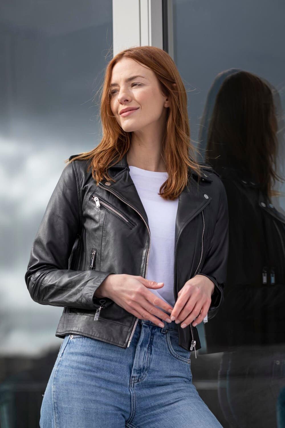 

Кожаная косуха Grasmere Lakeland Leather, черный