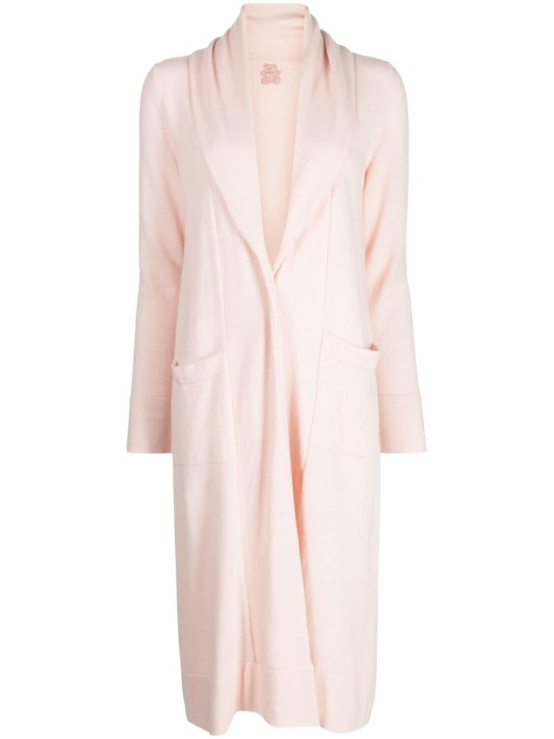 

Teddy Cashmere кашемировый кардиган Venzia без застежки, розовый