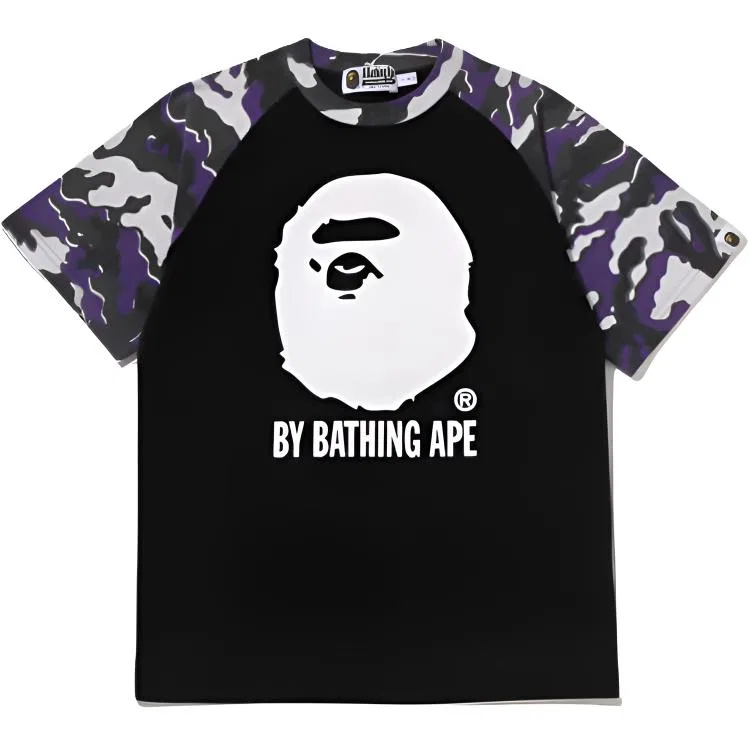 Футболка SS26 для детей 3-7 лет A BATHING APE, Black BKX