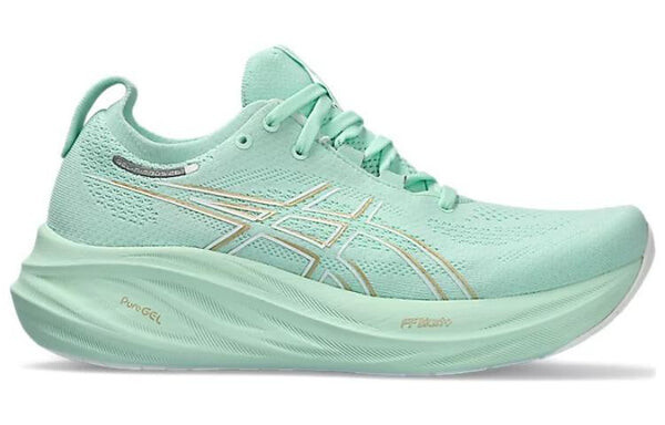 Кроссовки gel-nimbus 26 wide 'mint tint' Asics, зеленый — фото 3