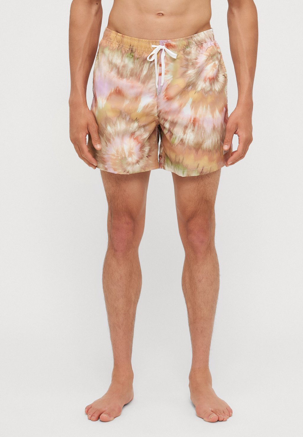 

Шорты для плавания CALYPSO SWIRL TIE DYE PRINTED SWIM TRUNKS Bather, оранжевый