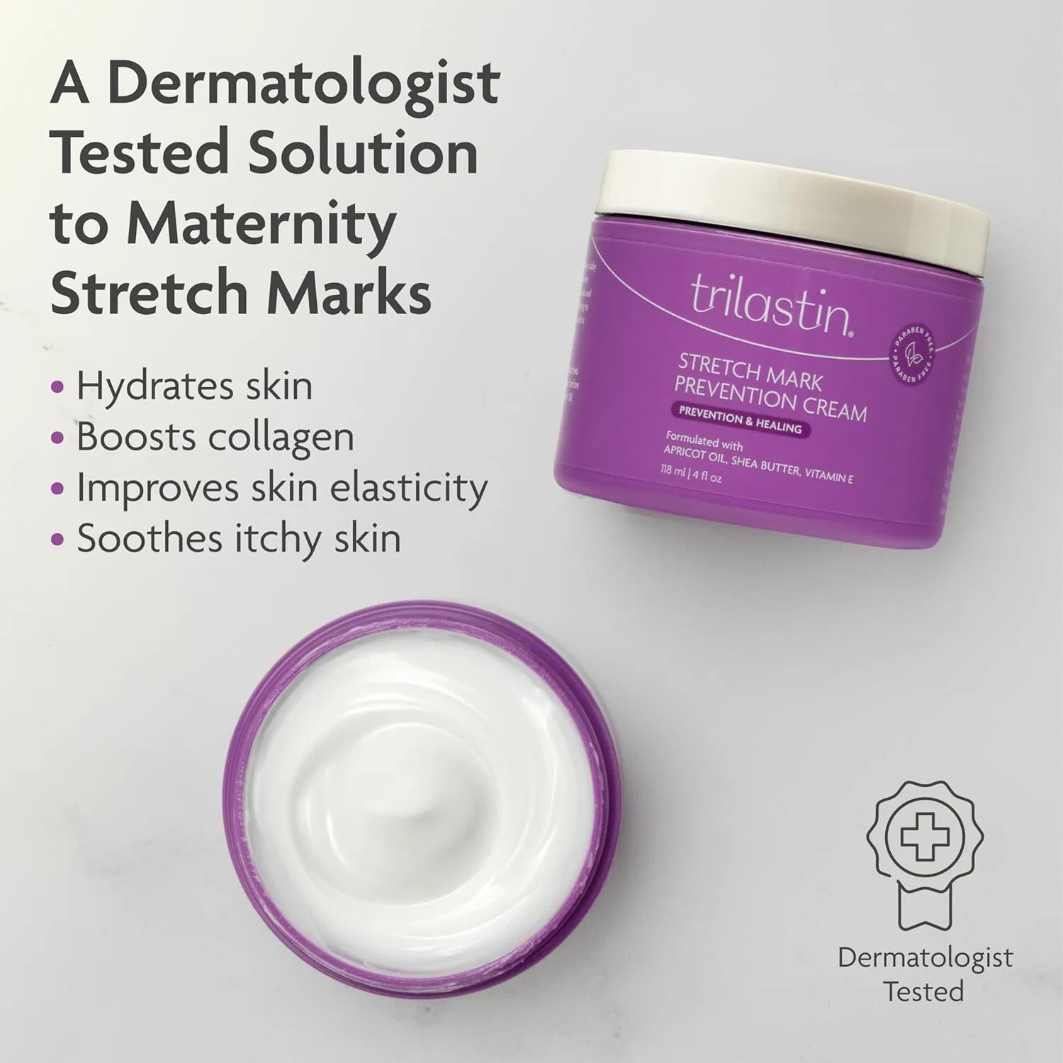 Крем для лица Trilastin — «Stretch Mark Prevention» от для профилактики растяжек, 118 мл — фото 2