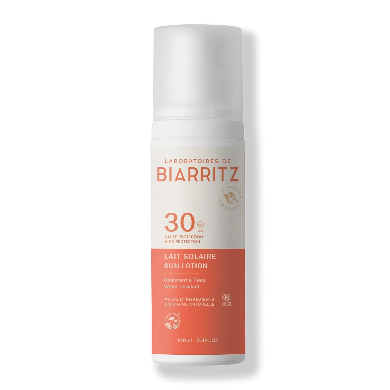 Органический солнцезащитный лосьон SPF30 «Sun Lotion» от Laboratoires de Biarritz Laboratoires De Biarritz