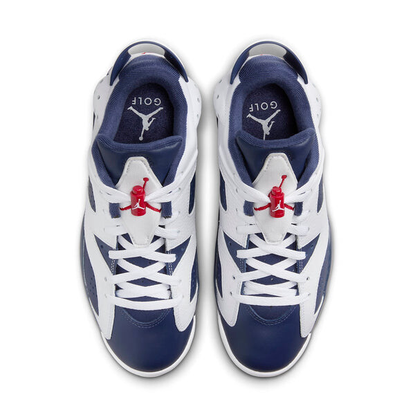 Кроссовки Air Jordan 6 Low Golf 'Olympic', черный — фото 3