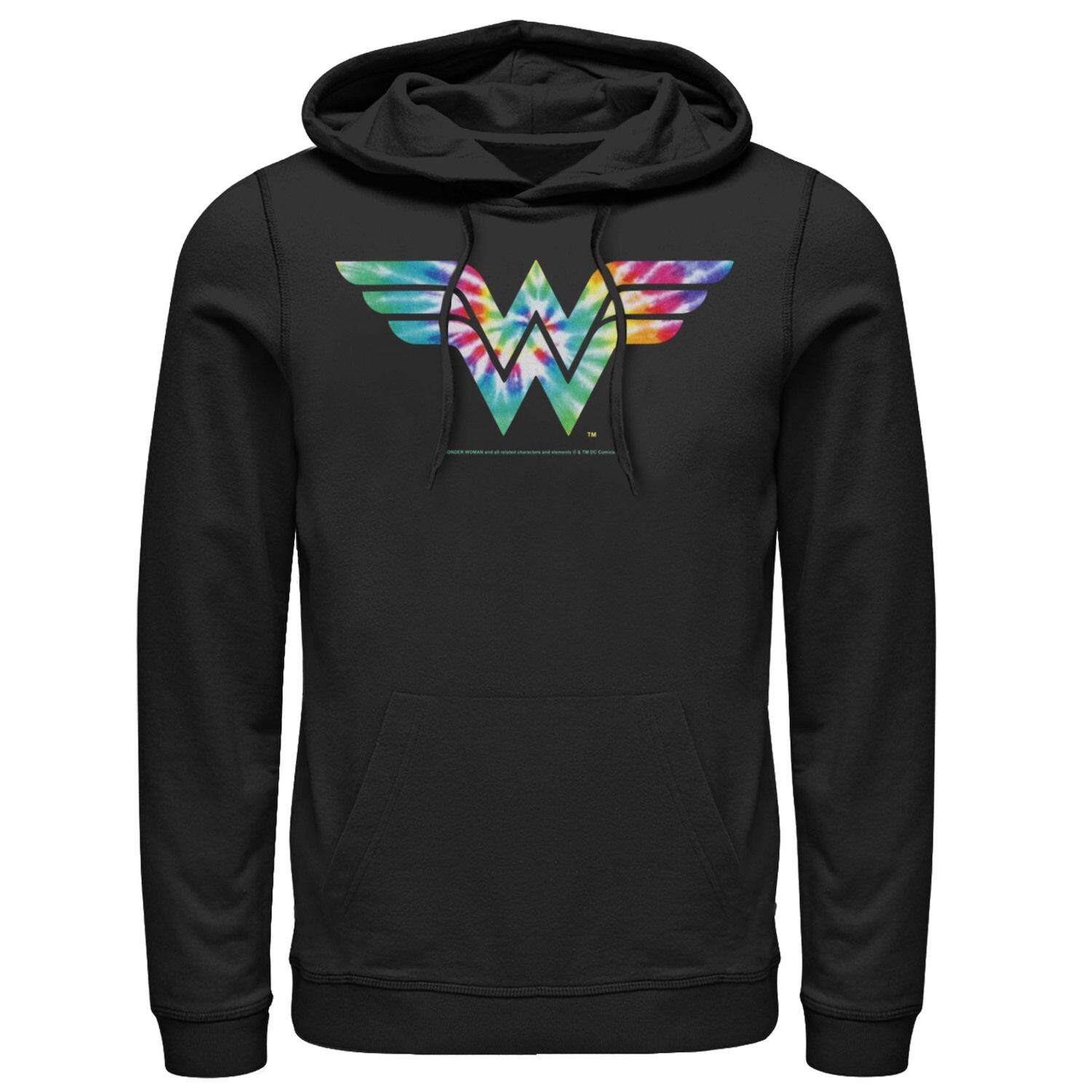 

Мужская толстовка с логотипом Wonder Woman Tie Dye DC Comics