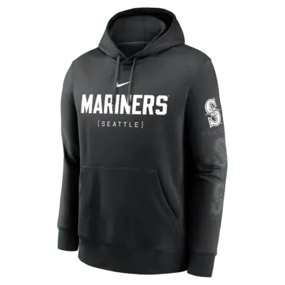 

Худи Nike Seattle Mariners Fashion Club, черный