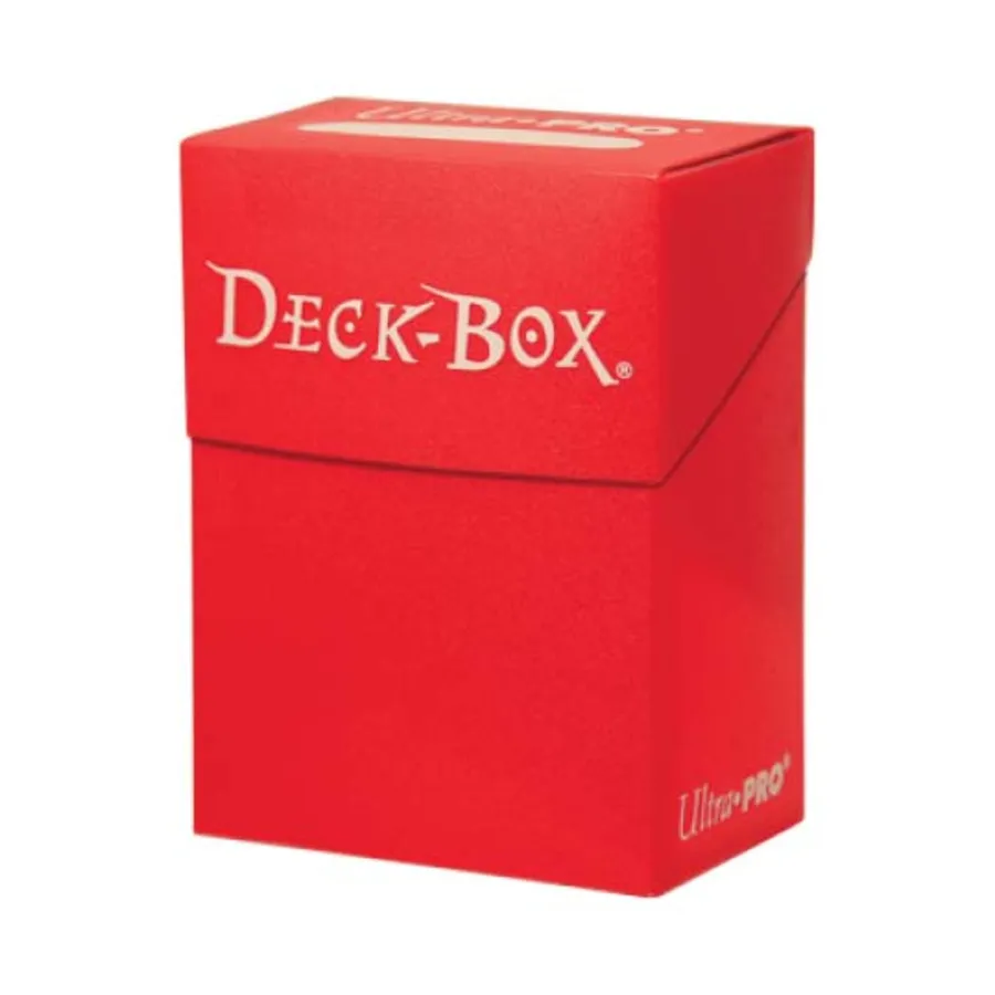 

Коробка для колоды - красная (издание 2011 г.), Deck Boxes - Solid Color (Ultra Pro)