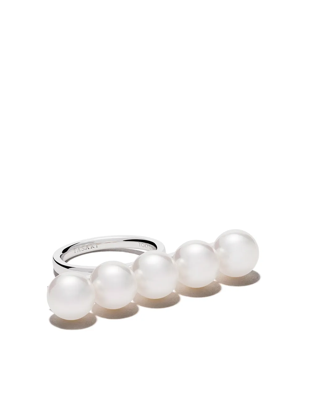 

Кольцо Collection Line Balance Signature из белого золота TASAKI, серебяный