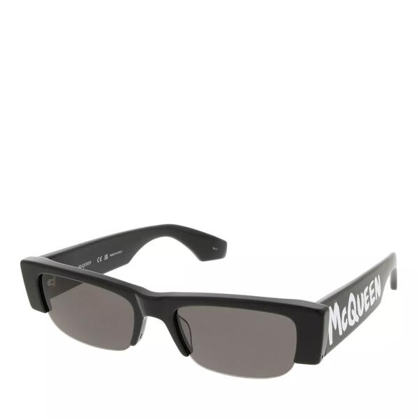 

Солнцезащитные очки am0404s black-grey Alexander Mcqueen, черный