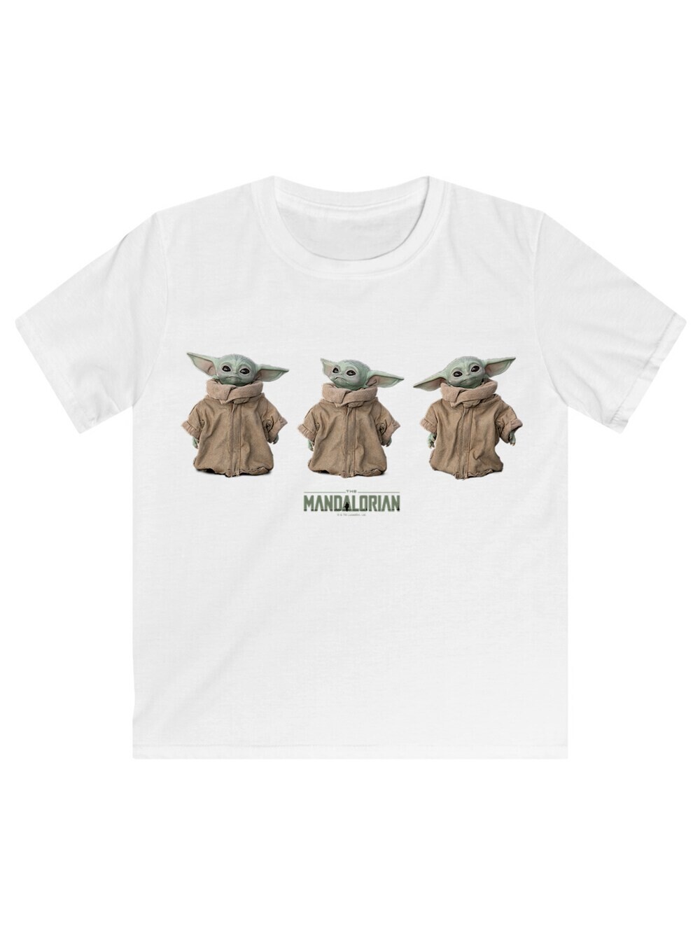 

Футболка F4Nt4Stic The Mandalorian Baby Yoda, белый