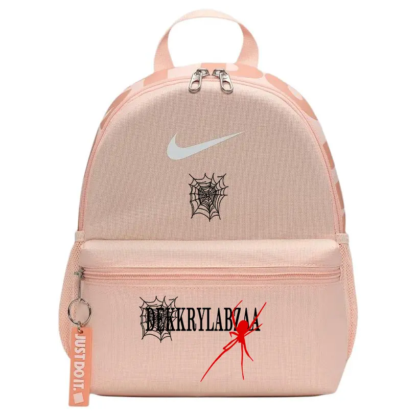 

Nike Тканевый рюкзак унисекс кораллово-красный и абрикосово-желтый, Spider