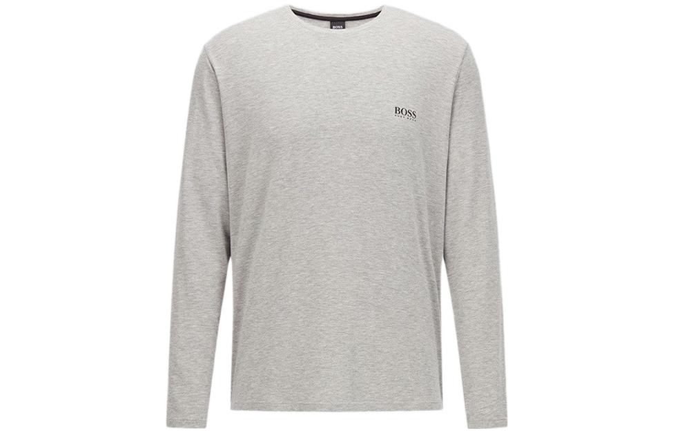 

Футболка мужская серая средняя HUGO BOSS