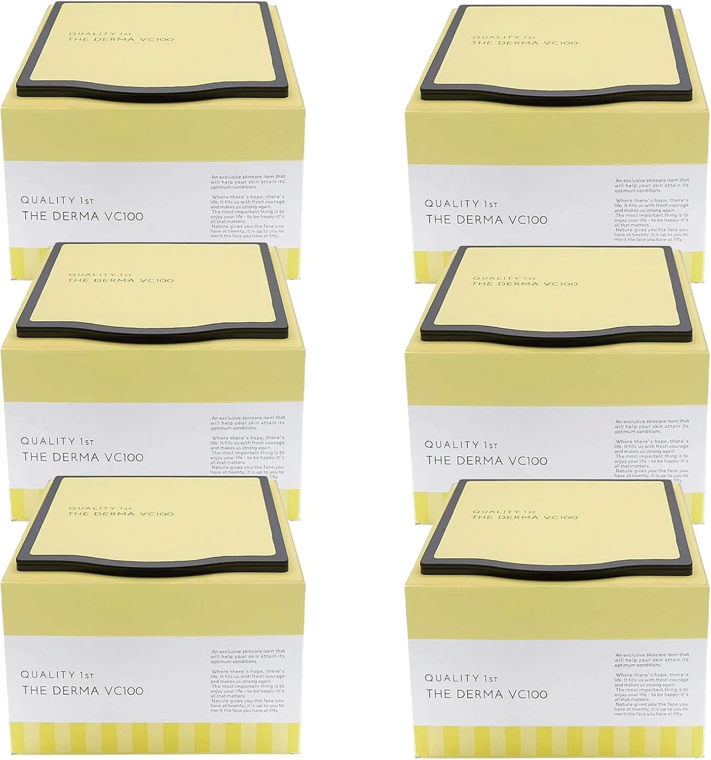 Набор — Quality First The Derma VC100 30 листов, набор 6 штук