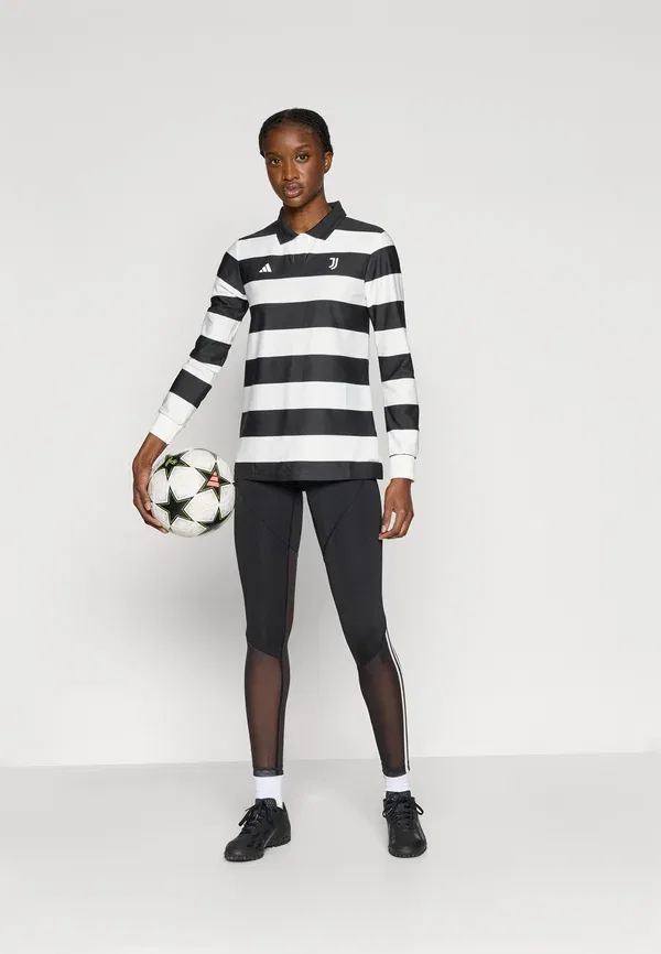 Футболка с длинным рукавом женская Adidas Performance, черный/облачно-белый — фото 2