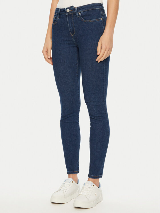 

Обтягивающие джинсы Como WW0WW43727 Tommy Hilfiger, синий