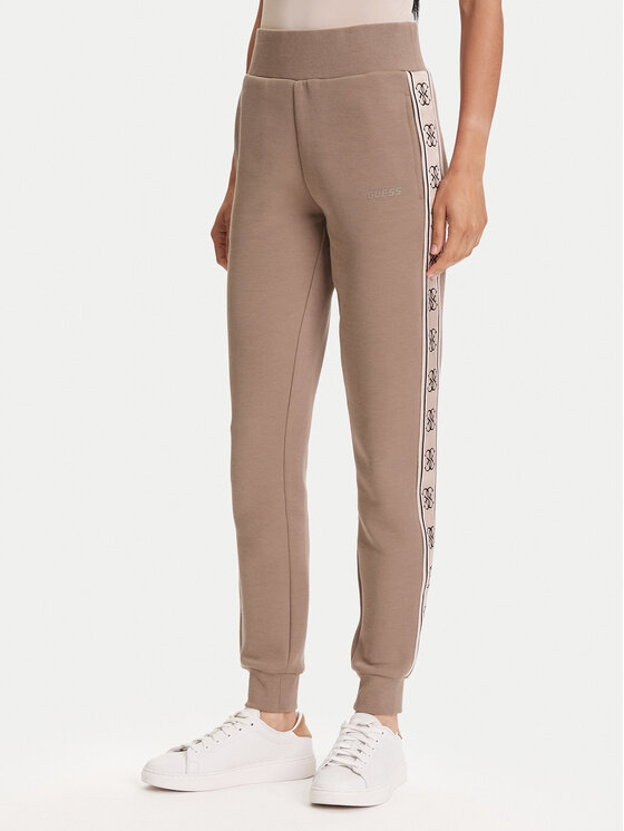 

Джоггеры regular fit V2YB15 KB3P2 Guess, коричневый