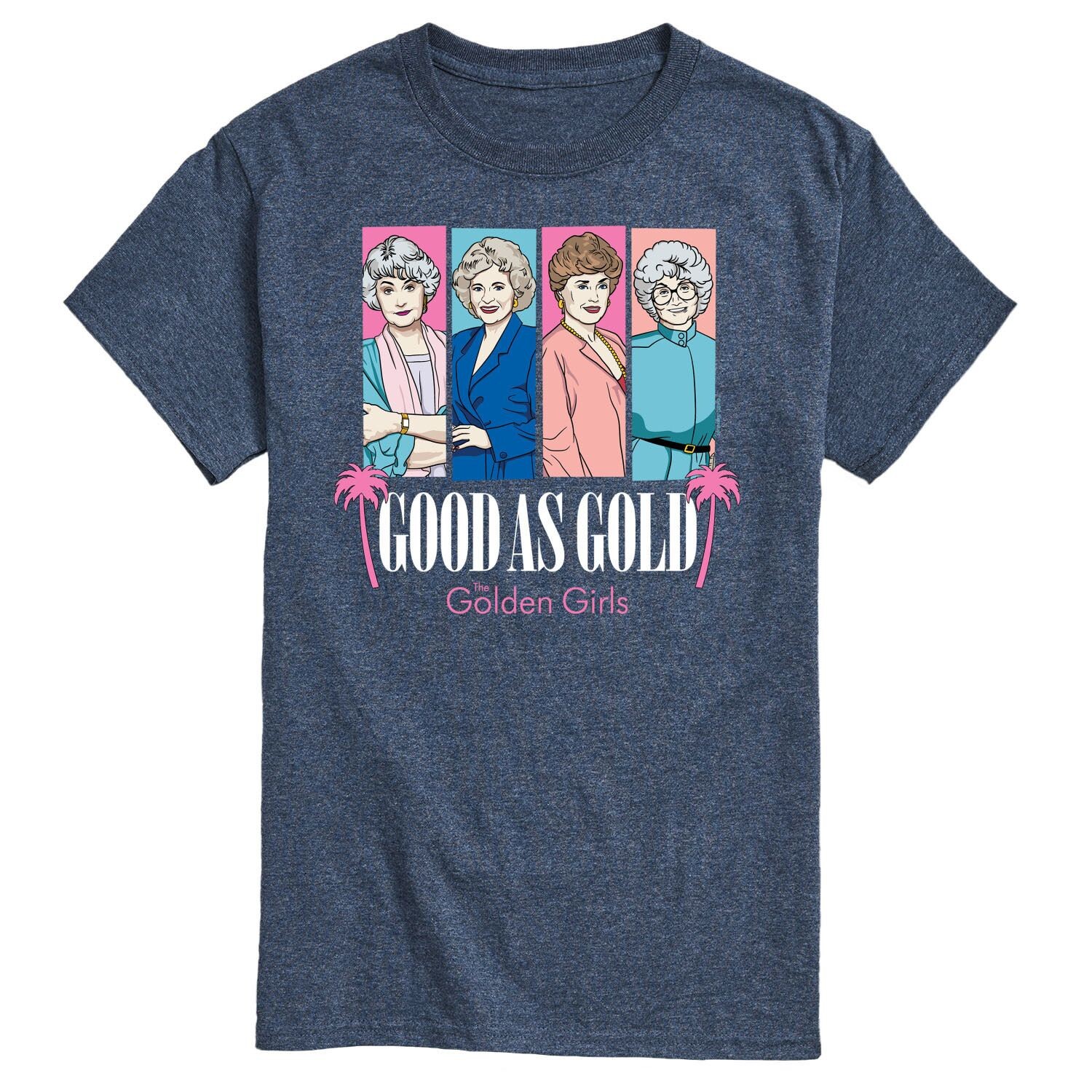 

Мужская золотая футболка для девочек Good As Gold Licensed Character, Желтый, Мужская золотая футболка для девочек Good As Gold Licensed Character