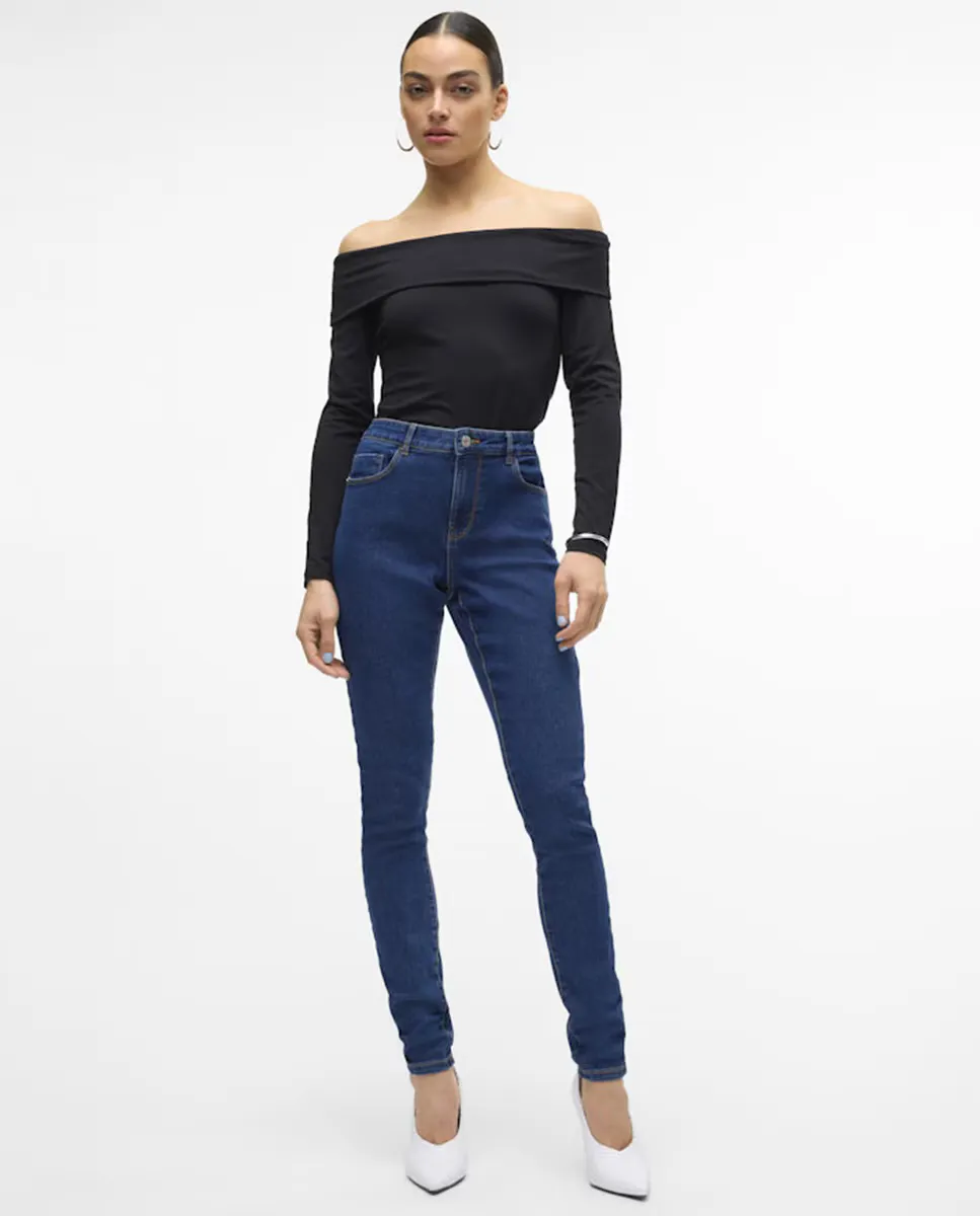 

Женские джинсы скинни Vero Moda, синий индиго