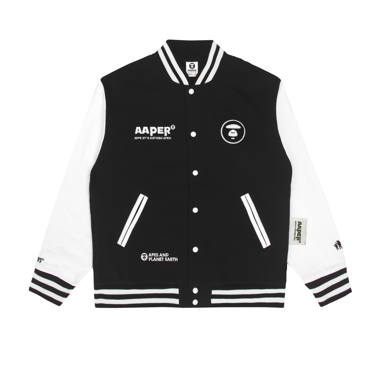 

Бейсбольная майка мужская Aape, черный