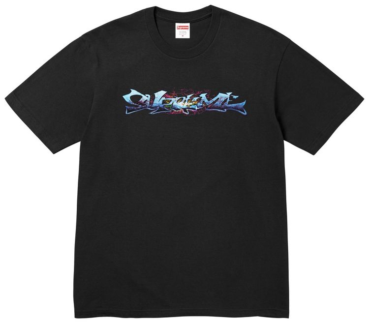 

Футболка Supreme Tag Tee, черная, черный