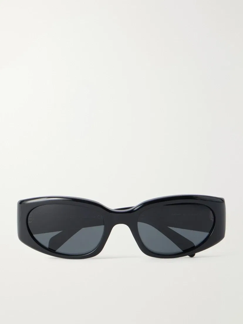 Солнцезащитные очки Journey в круглой оправе из ацетата CELINE EYEWEAR, черный