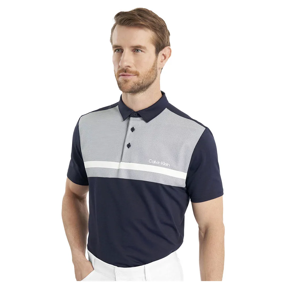 

Поло с коротким рукавом Calvin Klein Golf Clearview, синий