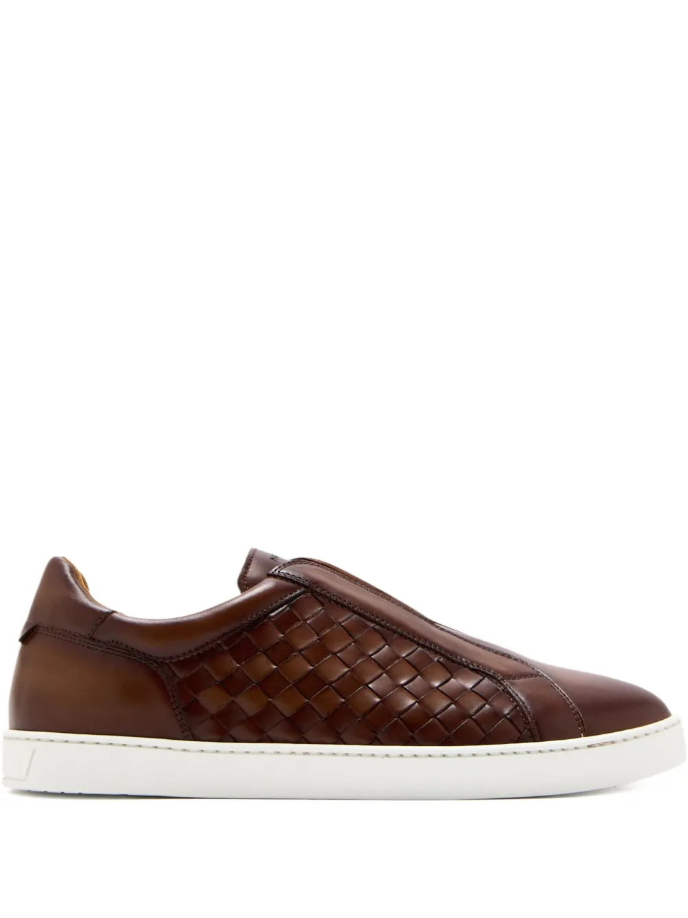 

Плетеные слипоны Magnanni, коричневый