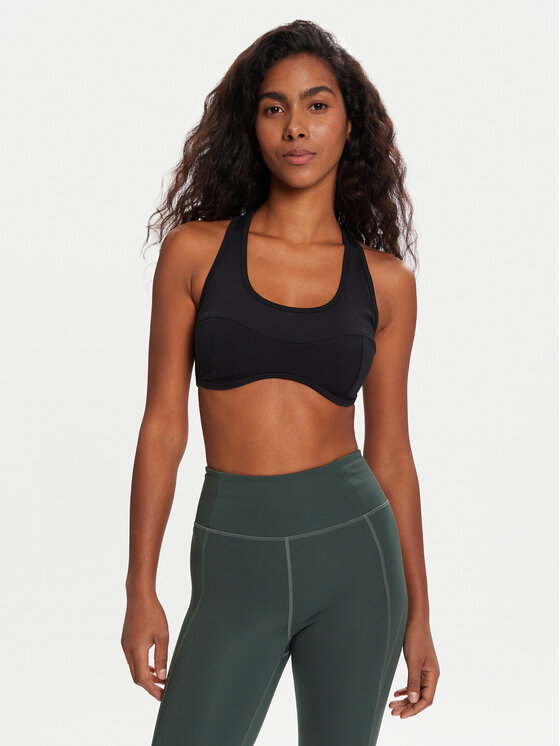 

Спортивный бюстгальтер Connie 1158 Girlfriend Collective, черный